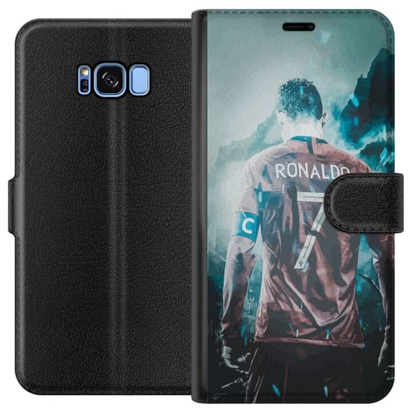 Kompatibelt Plånboksfodral till Samsung Galaxy S8 Ronaldo