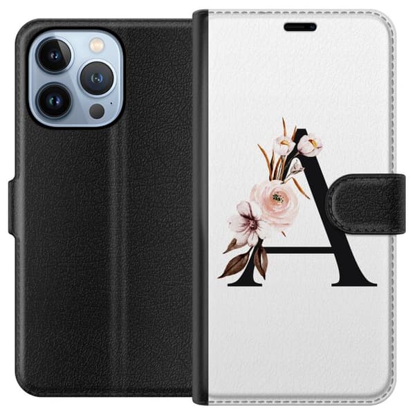 Yhteensopiva Lompakkokotelo Apple iPhone 13 Pro Kirjaimet