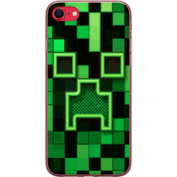 Kompatibelt Mobildeksel til Apple iPhone SE (2022) Minecraft