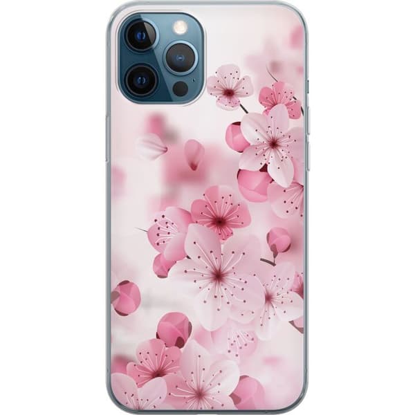 Kompatibelt Mobilskal till Apple iPhone 12 Pro Cherry Blossom