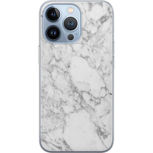 Kompatibelt Mobilskal till Apple iPhone 13 Pro Marmor Vit