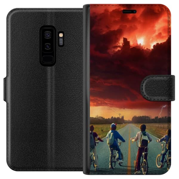 Kompatibelt Plånboksfodral till Samsung Galaxy S9+ Stranger Things