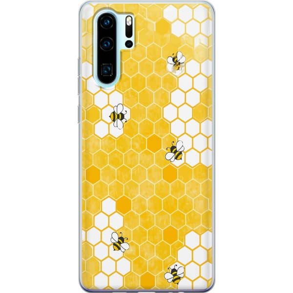 Kompatibelt Mobilskal till Huawei P30 Pro Bin och honungskaka