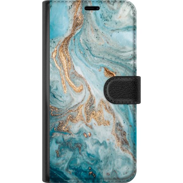Kompatibelt Plånboksfodral till Huawei P30 Pro Magic Marble