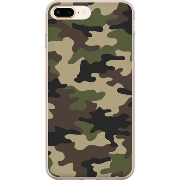Yhteensopiva Puhelinkuori Apple iPhone 8 Plus Metsä camo