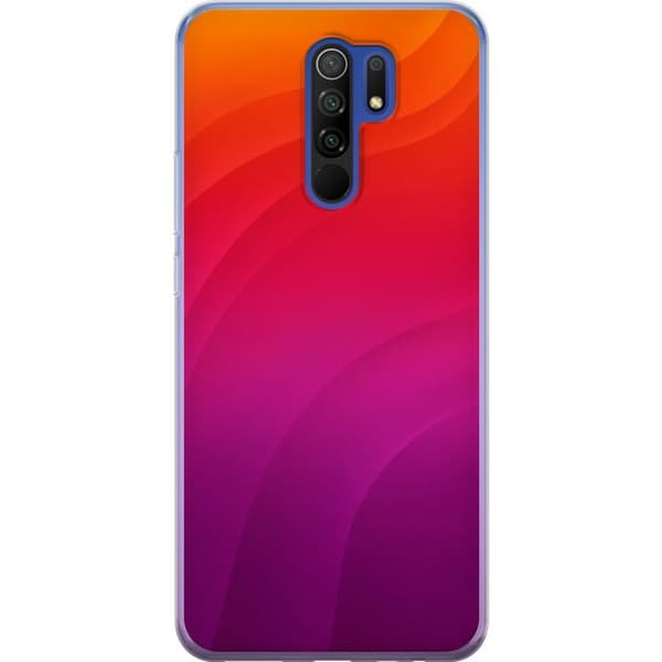 Kompatibelt Mobilskal till Xiaomi Redmi 9 Sunset Waves