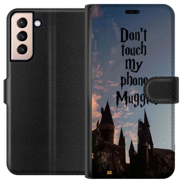 Kompatibelt Lommeboketui til Samsung Galaxy S21 Harry Potter