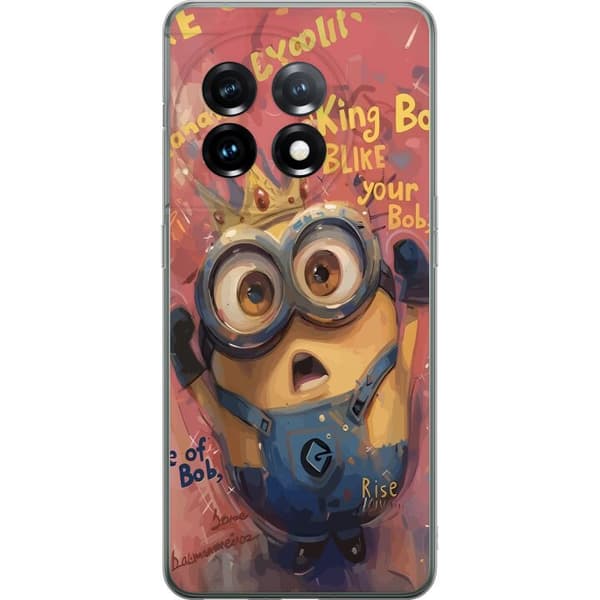 Kompatibelt Mobildeksel til OnePlus 11 Minion Med Krona