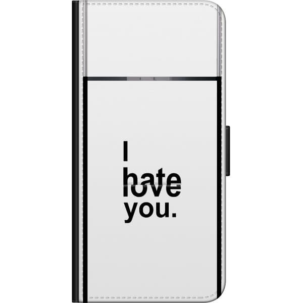 Yhteensopiva Lompakkokotelo Samsung Galaxy Note10+ I Hate Love You