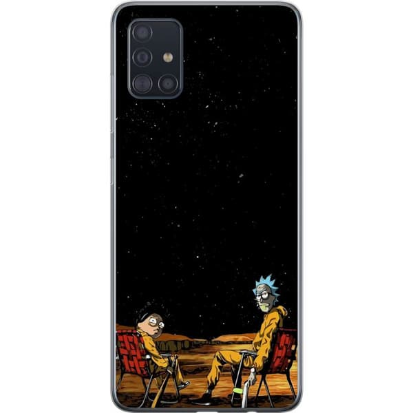 Kompatibelt Mobildeksel til Samsung Galaxy A51 Rick og Morty