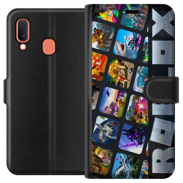 Kompatibelt Lommeboketui til Samsung Galaxy A20e Roblox