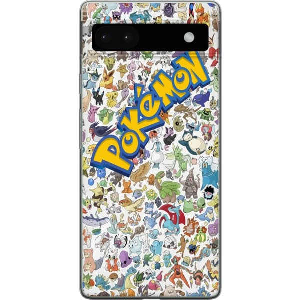 Kompatibelt Mobilskal till Google Pixel 6a Pokemon