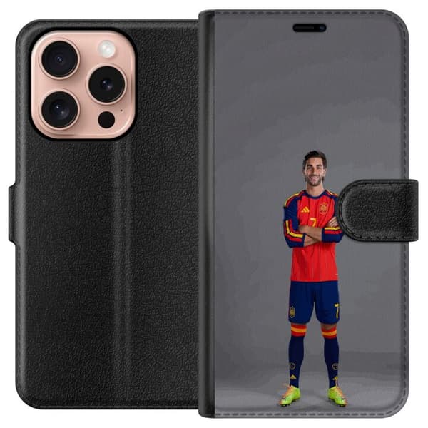 Kompatibelt Lommeboketui til Apple iPhone 16 Pro Ferran Torres