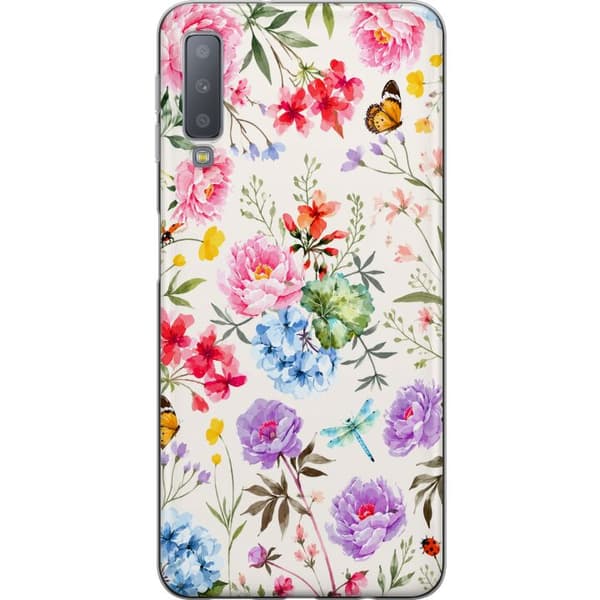 Kompatibelt Mobildeksel til Samsung Galaxy A7 (2018) Blomsterselskapet