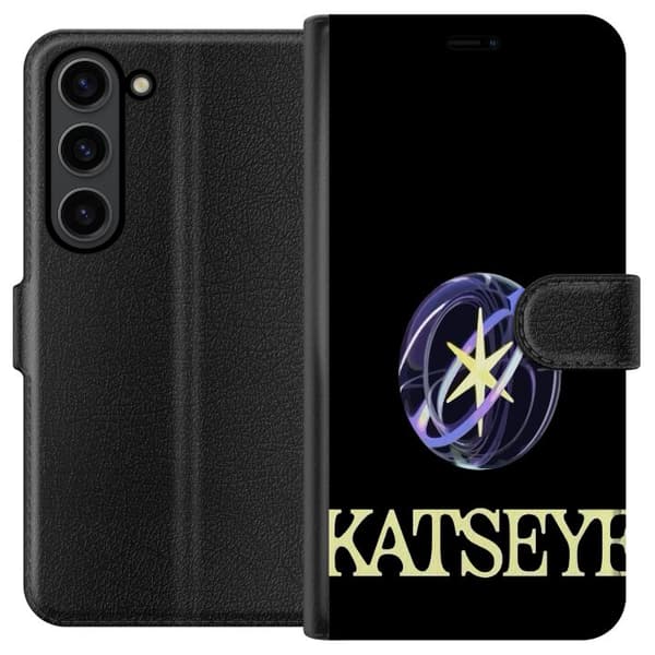 Kompatibelt Lommeboketui til Samsung Galaxy S24 KATSEYE logotyp