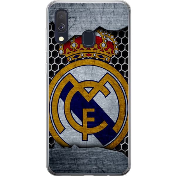 Kompatibelt Mobildeksel til Samsung Galaxy A40 Real Madrid CF
