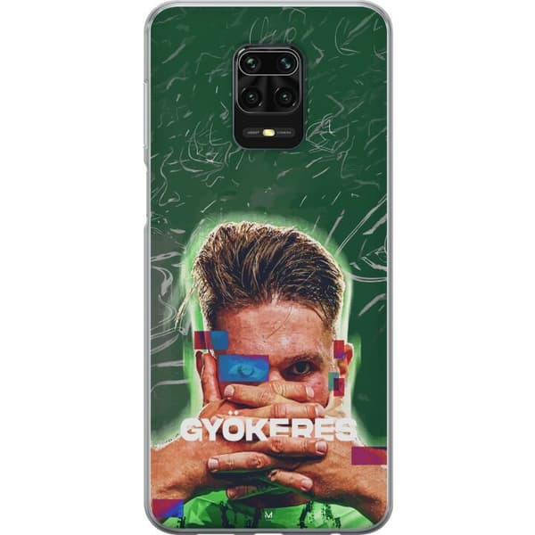 Kompatibelt Mobildeksel til Xiaomi Redmi Note 9S Viktor Gyökeres grön energi