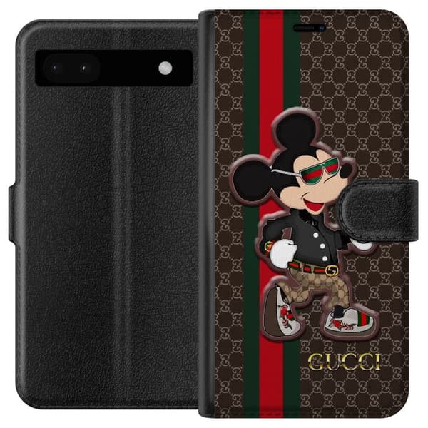 Kompatibel Tegnebogsetui til Google Pixel 6a Mickey Mouse