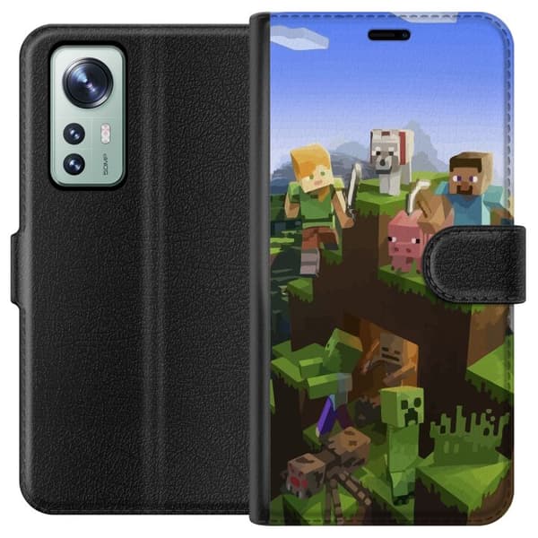 Yhteensopiva Lompakkokotelo Xiaomi 12 MineCraft