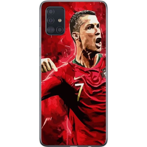 Kompatibelt Mobildeksel til Samsung Galaxy A51 Ronaldo