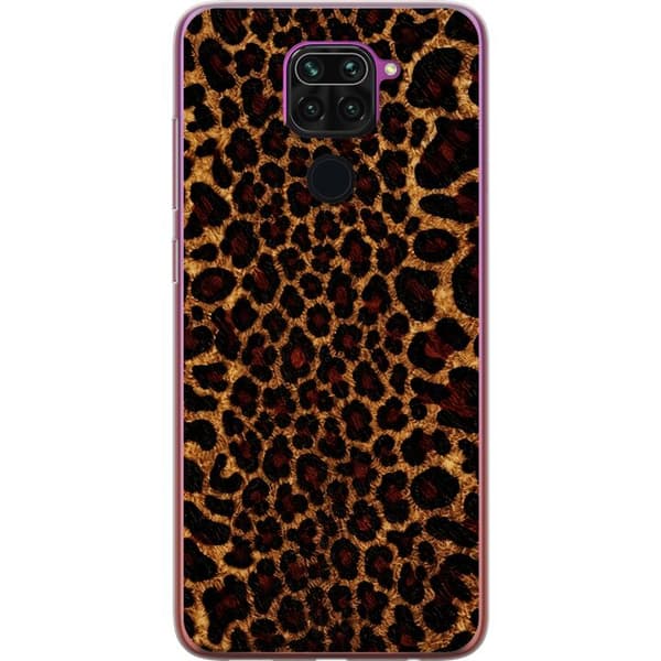Kompatibelt Mobilskal till Xiaomi Redmi Note 9 Leopard Icon