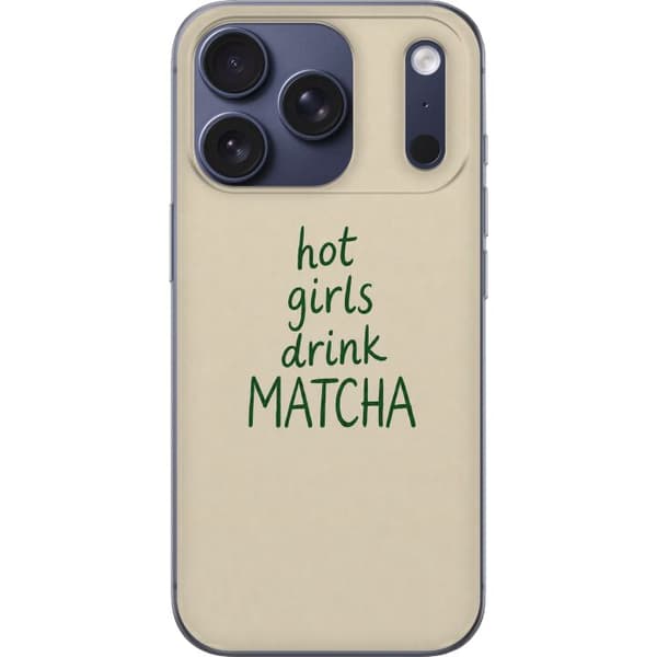 Kompatibelt Mobilskal till Apple iPhone 18 Pro Matcha Club