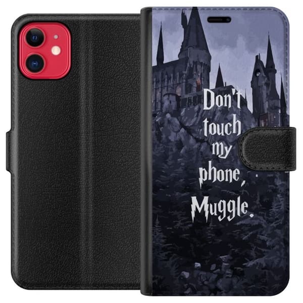 Kompatibelt Plånboksfodral till Apple iPhone 11 Harry Potter Text