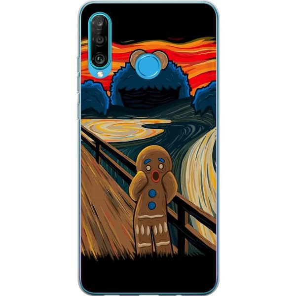 Kompatibelt Mobilskal till Huawei P30 lite Kakmonstret