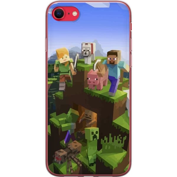 Kompatibel Mobilcover til Apple iPhone 8 MineCraft