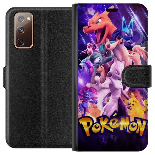 Kompatibelt Lommeboketui til Samsung Galaxy S20 FE Pokémon