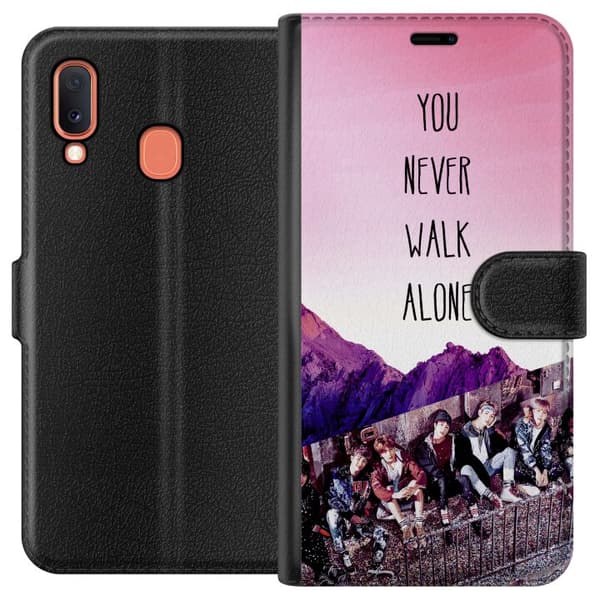 Kompatibelt Lommeboketui til Samsung Galaxy A20e K-POP BTS