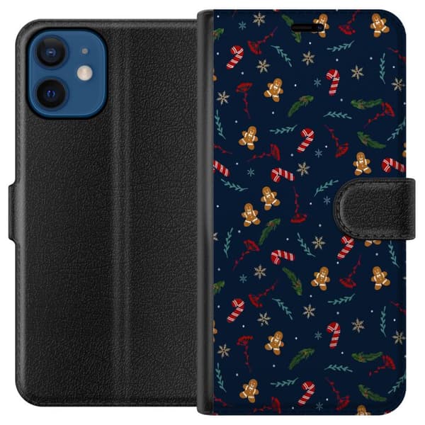 Yhteensopiva Lompakkokotelo Apple iPhone 12 mini Hyvää joulua