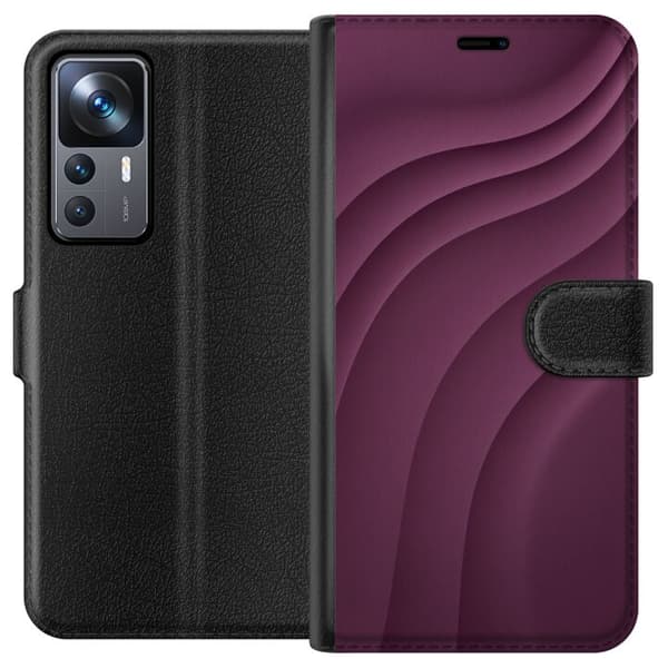 Kompatibel Tegnebogsetui til Xiaomi 12T Blommebevægelse