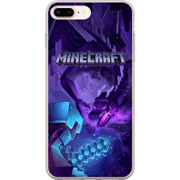 Kompatibel Mobilcover til Apple iPhone 8 Plus Minecraft