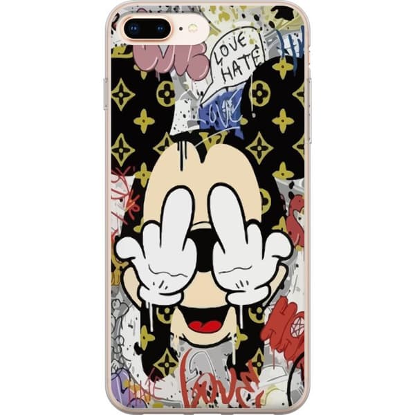 Kompatibel Mobilcover til Apple iPhone 8 Plus Mickey Mouse