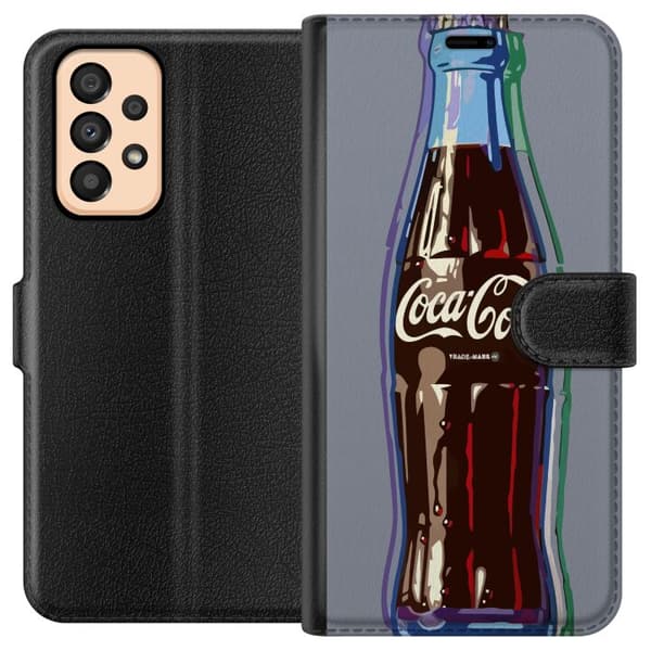 Kompatibel Tegnebogsetui til Samsung Galaxy A33 5G Coca Cola