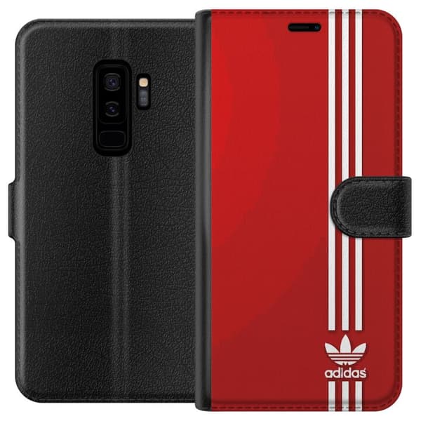 Kompatibel Tegnebogsetui til Samsung Galaxy S9+ Adidas