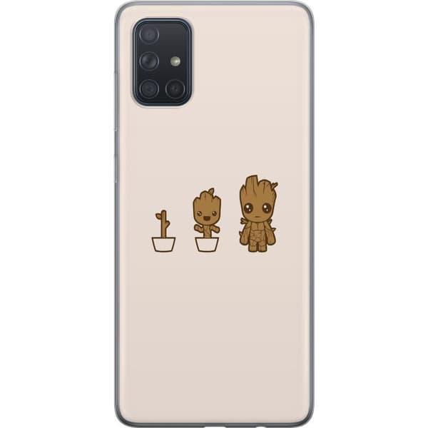 Kompatibelt Mobilskal till Samsung Galaxy A71 Groot