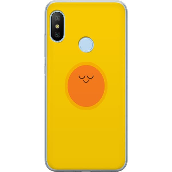 Kompatibelt Mobildeksel til Xiaomi Mi A2 Lite Sovande solfigur