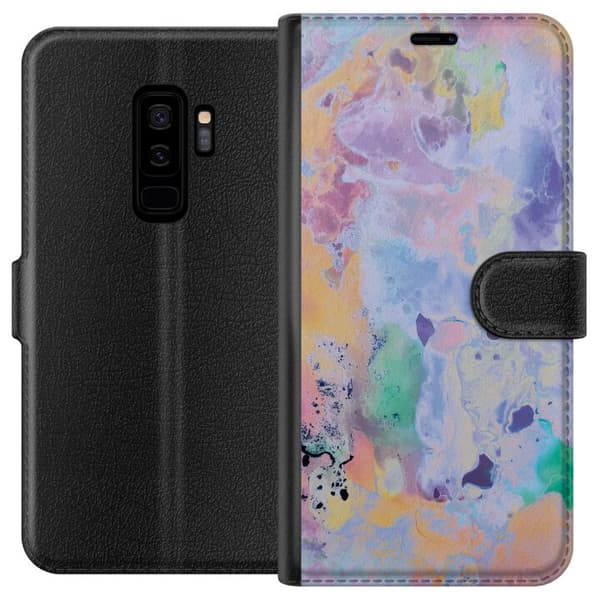 Kompatibelt Plånboksfodral till Samsung Galaxy S9+ Marmor / Marble