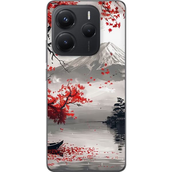 Kompatibelt Mobildeksel til Xiaomi Redmi Note 14 5G Tokyo høst