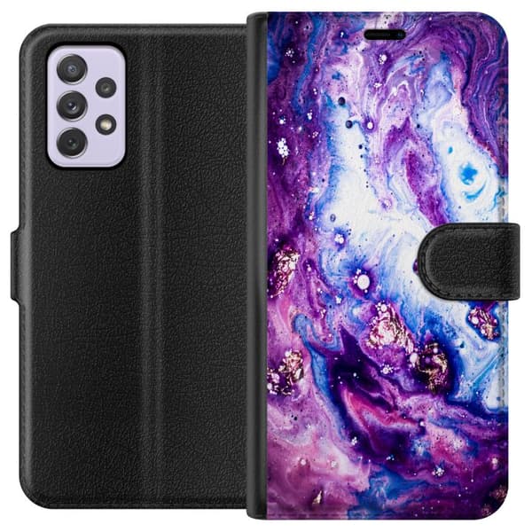 Kompatibelt Lommeboketui til Samsung Galaxy A52s 5G Lilakt
