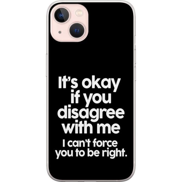 Kompatibel Mobilcover til Apple iPhone 13 Tekst
