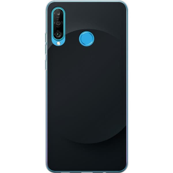 Kompatibelt Mobilskal till Huawei P30 lite Svart Prick