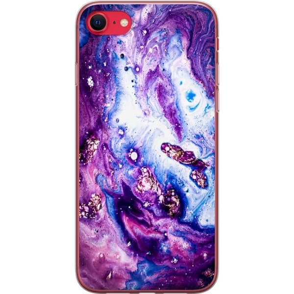 Kompatibelt Mobildeksel til Apple iPhone SE (2022) Lilakt