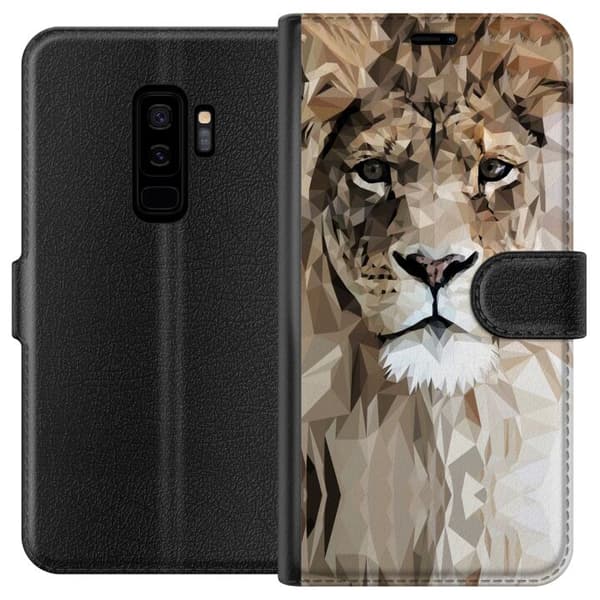 Kompatibelt Plånboksfodral till Samsung Galaxy S9+ Lejon