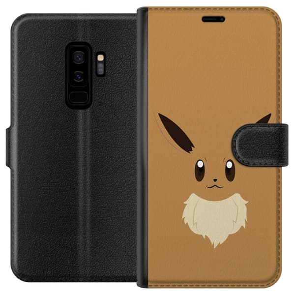 Kompatibelt Plånboksfodral till Samsung Galaxy S9+ Pokémon - Eevee