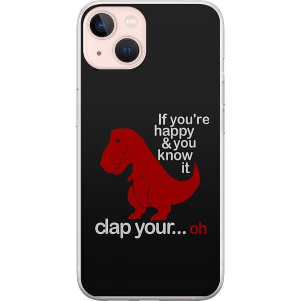 Kompatibelt Mobildeksel til Apple iPhone 13 Dinosaur
