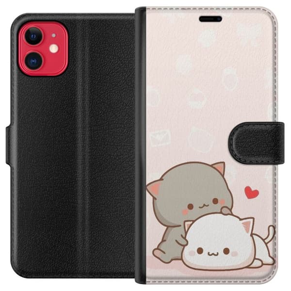 Kompatibelt Plånboksfodral till Apple iPhone 11 Kawaii