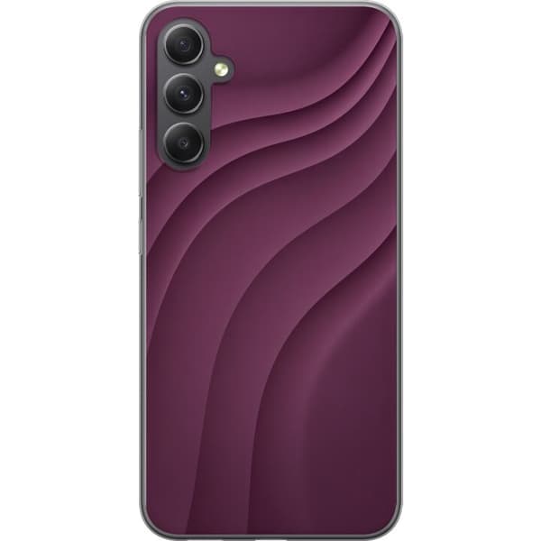 Kompatibelt Mobildeksel til Samsung Galaxy S23 FE Plommebevegelse